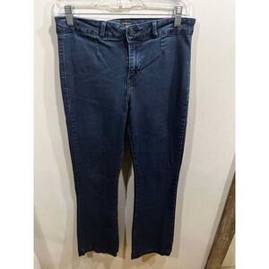 Just Black Jeans Womens Size 30 Bootcut Blue Mid Rise Denim Casual Made In USA